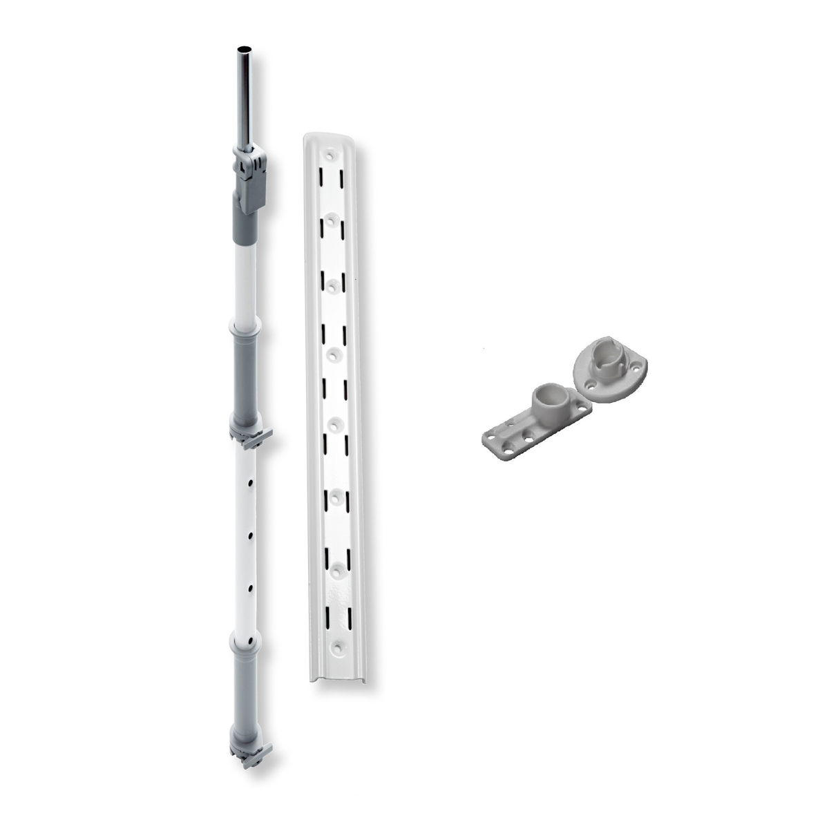 Комплект установочный Леманс H 720-900 (Ось + крепежный профиль для полок) ТИТАН