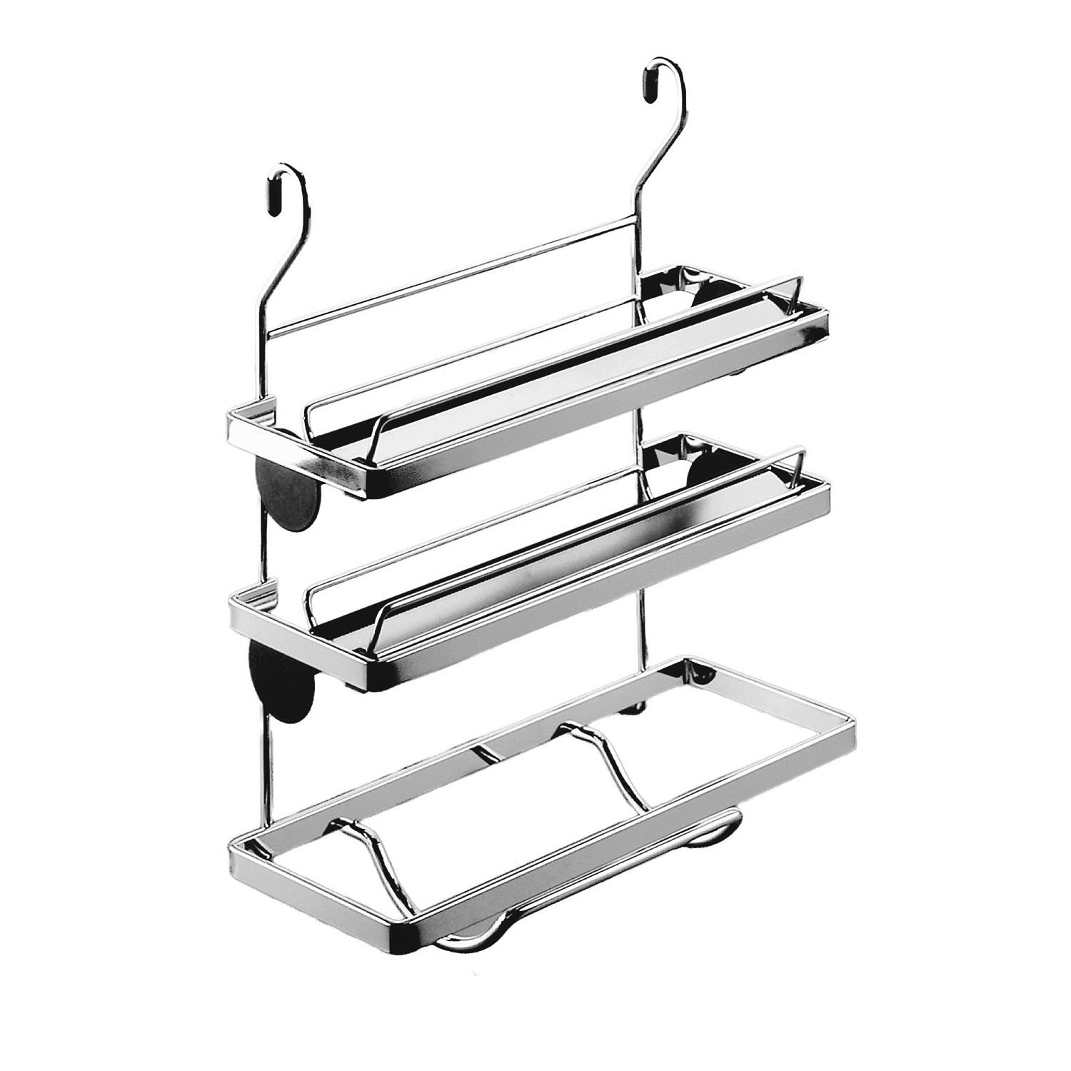 Держатель для фольги, пленки и бумажного полотенца Линеро Классик цвет ХРОМ матовый Kessebohmer | официальный магазин