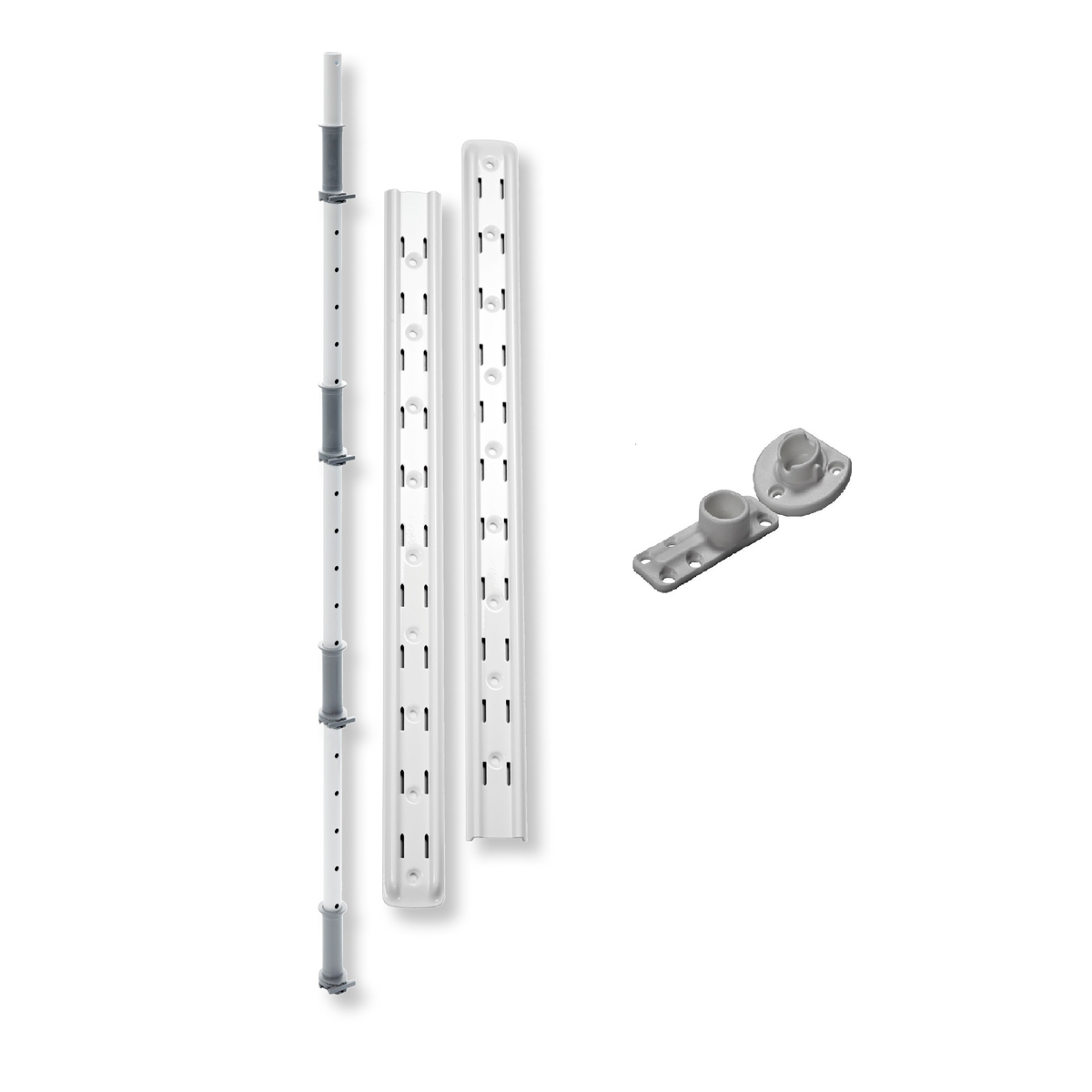 Комплект установочный Леманс H 1265 (Ось + крепежный профиль для полок) ТИТАН